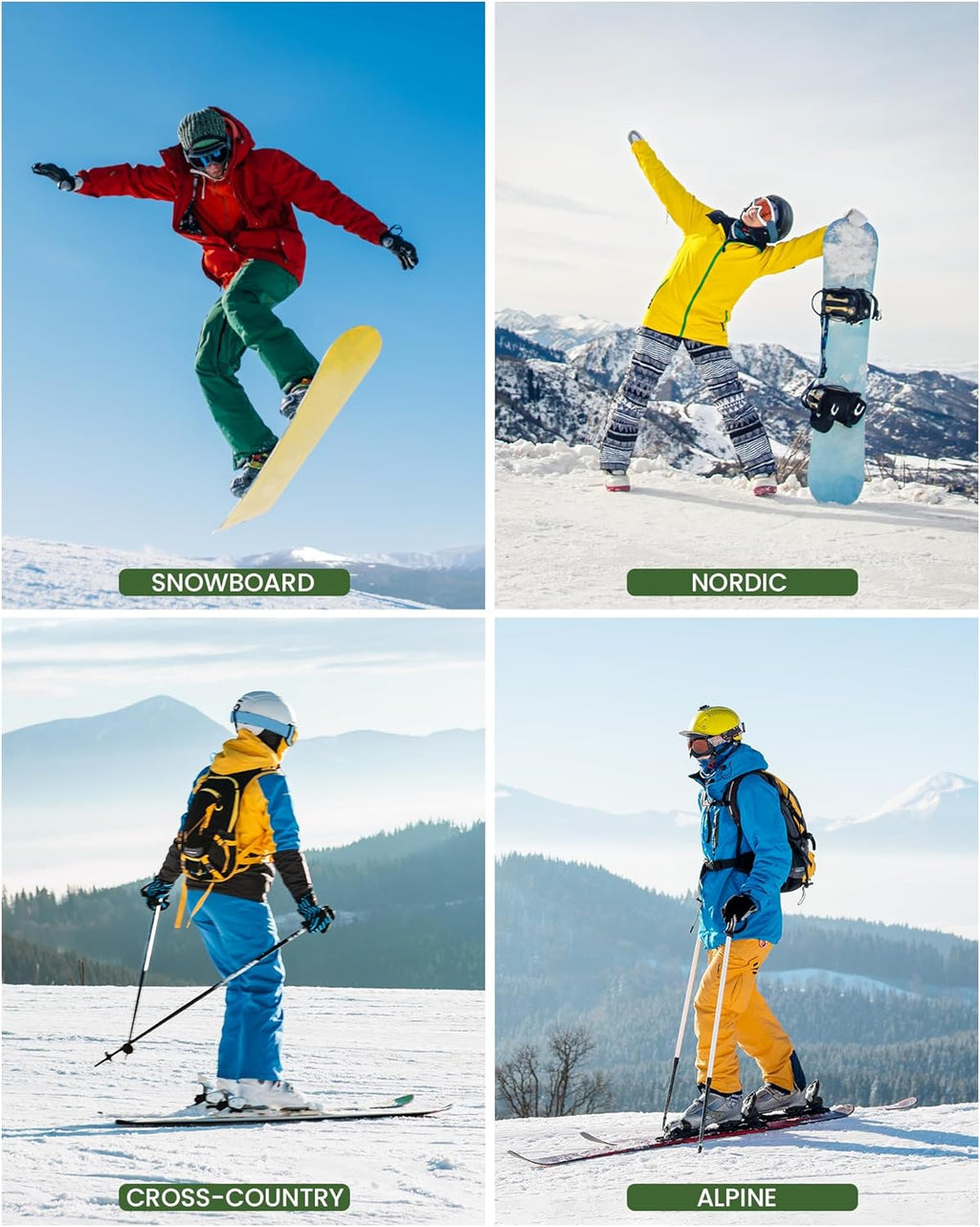 OutdoorMaster Cire de ski et snowboard Update Rub-on, universelle et portable, 80 g