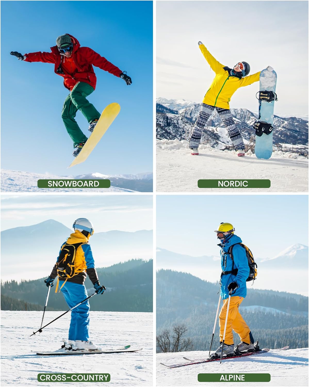 OutdoorMaster Cire de ski et snowboard Update Rub-on, universelle et portable, 80 g
