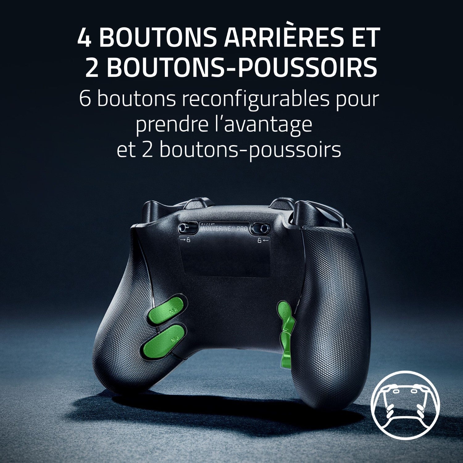 Razer Wolverine V3 Pro Manette eSport sans Fil - Xbox & PC - Noir