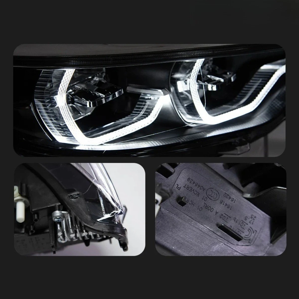TYPY Phare avant pour BMW F32 F36 M4 F82, phare LED 2016-2019, projecteur 425i, DRL, clignotant, phare de croisement, Angel Eye, lentille de projecteur