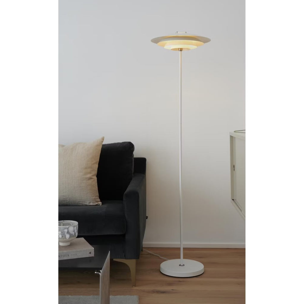 Lampadaire BRETAGNE métal blanc IP20 G9 - Nordlux, Intérieur