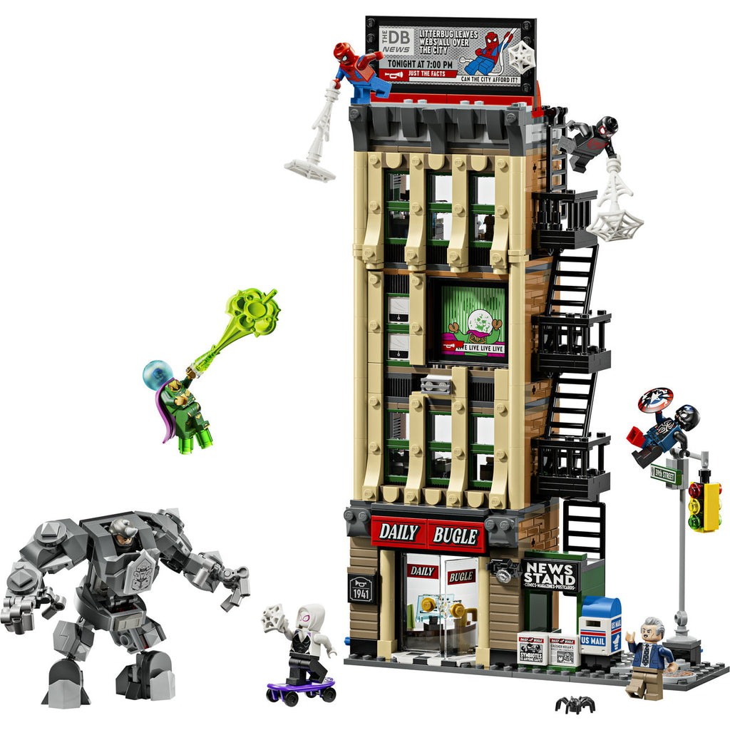 LEGO Super Heroes 76342 Spider-Man vs. Mysterio : Pack Le Daily Bugle