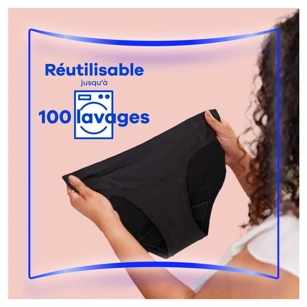 Always Zzz - Sous-Vêtement Menstruel Lavable - Taille 36-38 - 1 Unité