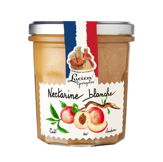 LUCIEN GEORGELIN Préparation de nectarine blanche - 320 g