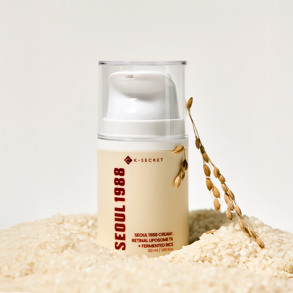 K-SECRET SEOUL1988 Crème liposome de rétinal 1 % + riz fermenté 50 ml