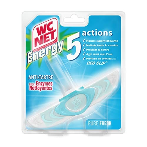 WC Net Bloc WC Énergie, 5 Actions, Gelée & Menthe, 38 g