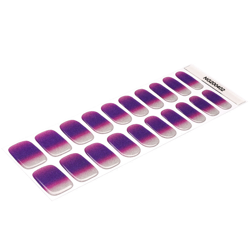 MeoMagic 14-174 Autocollants gels pour ongles - 20 pièces