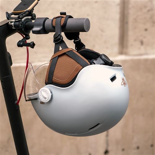 CASR Style Casque de Protection Gris Bleu M