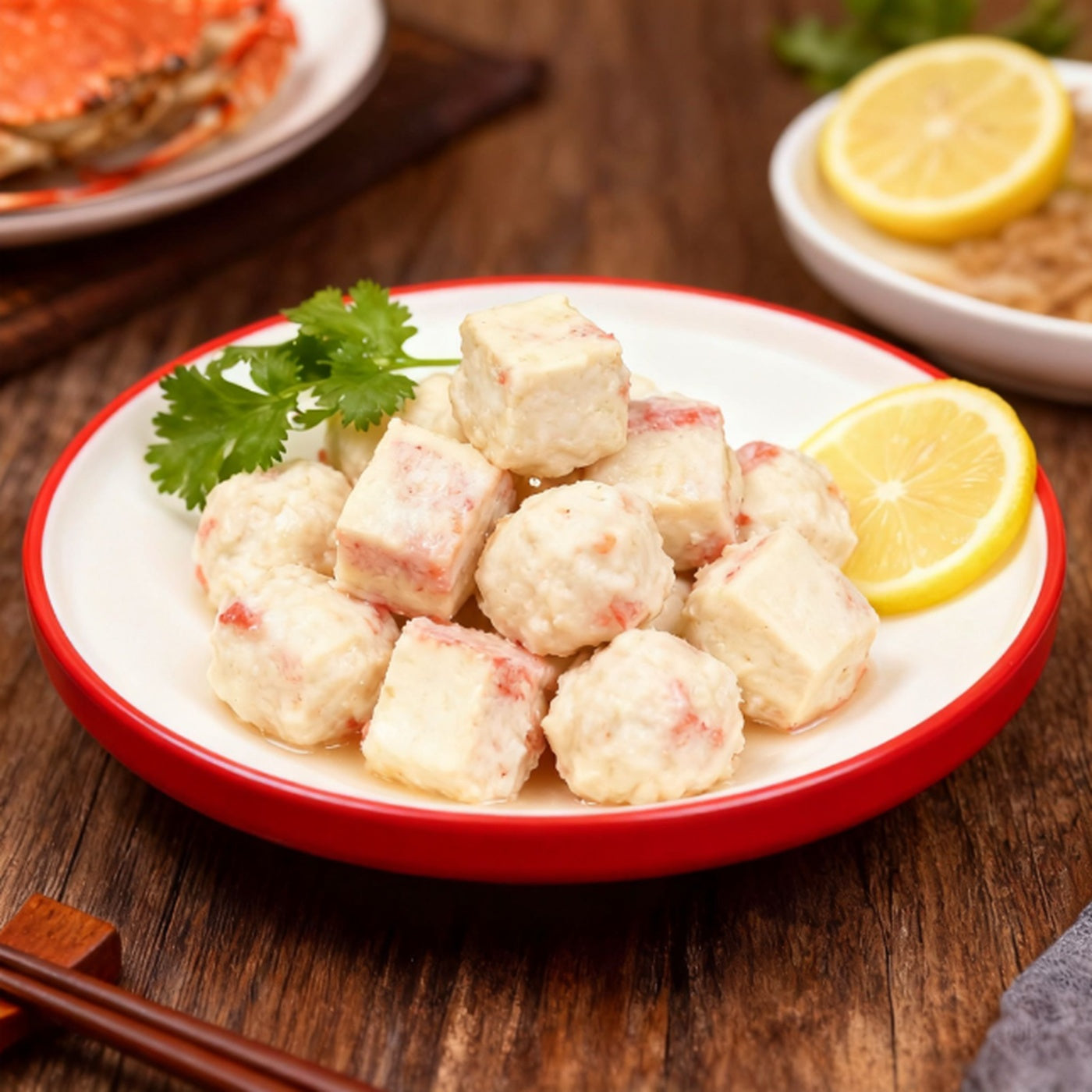 FRESHASIA Wan Jiang Surimi Tofu de poisson - 200 g