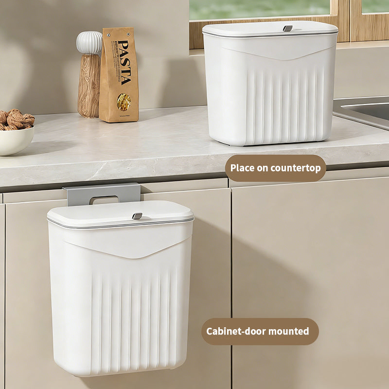 Poubelle mural de cuisine en plastique 26 x 16 x 23,5 cm (n° 7108)
