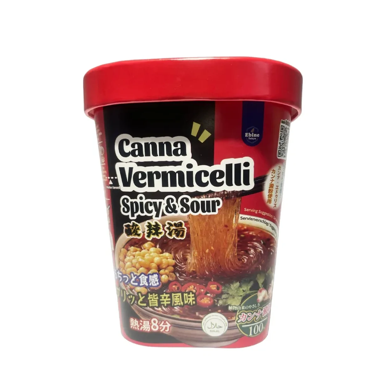 Vermicelles Canna saveur épicée et acidulée 91 g