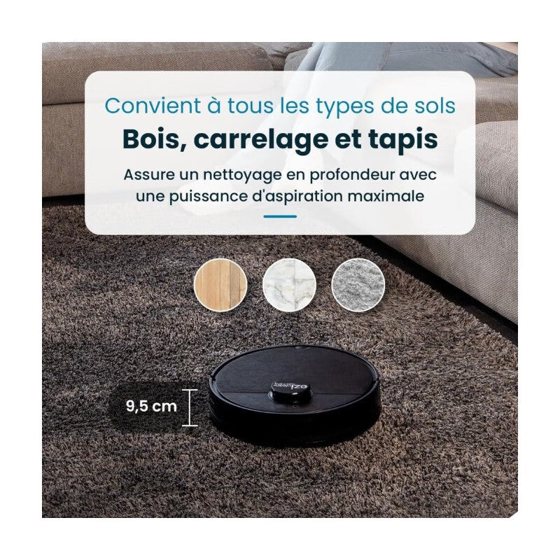 E.ZICOM I-Bot Z6 Max Aspirateur connecté