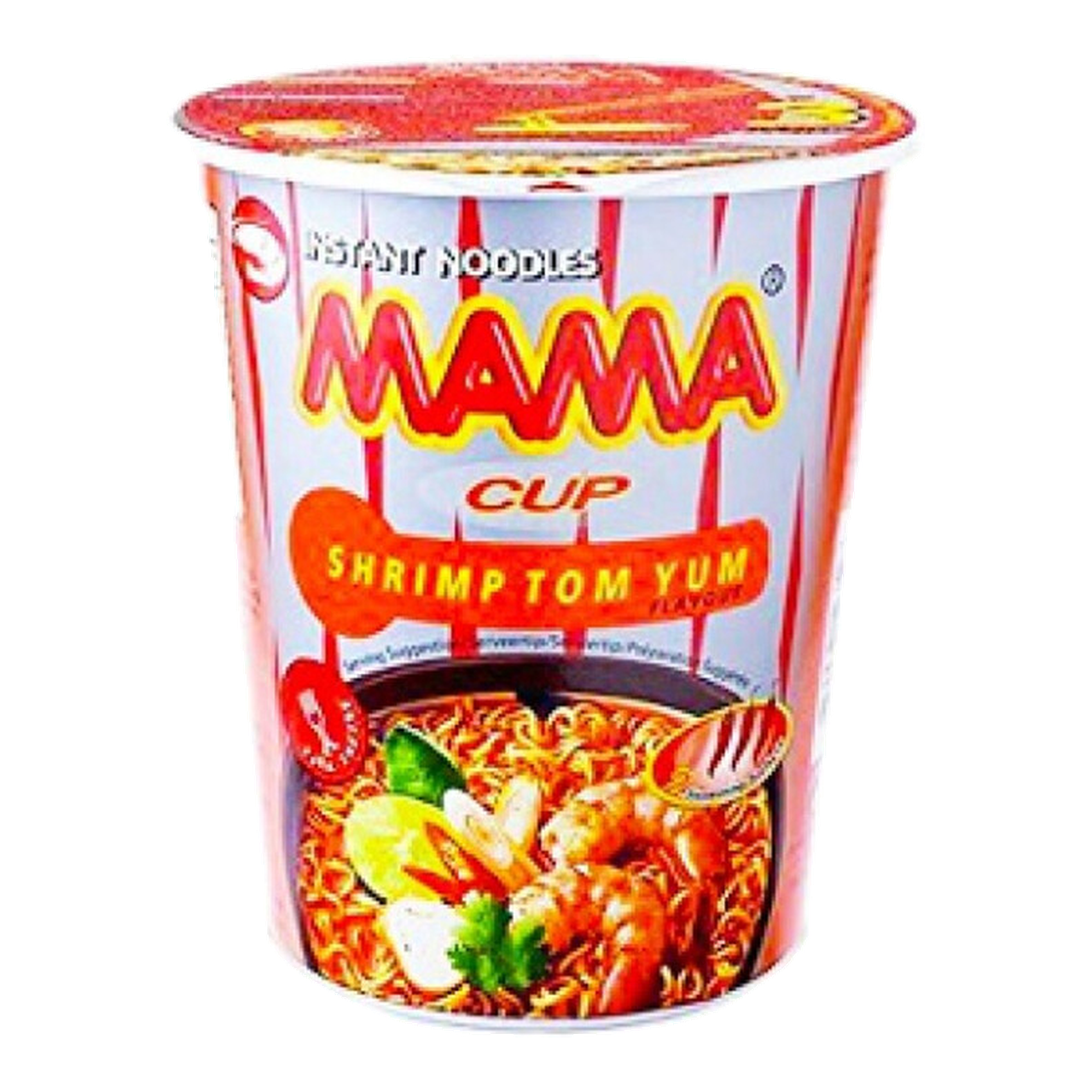 Nouilles instantanées saveur crevettes Tom Yum en cup 70 g