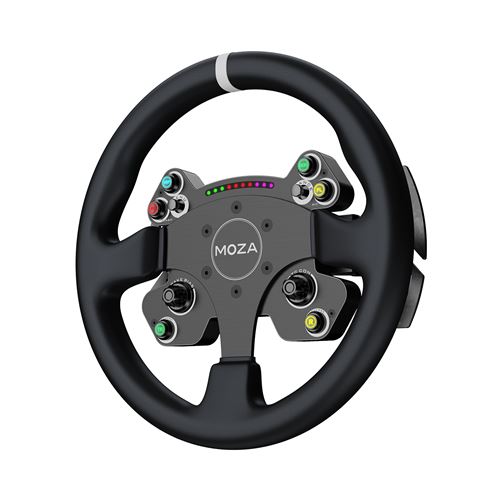 MOZA Racing Volant de course à double embrayage CS V2P pour PC