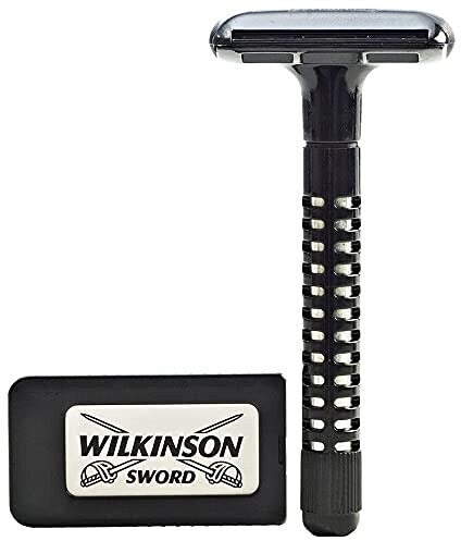 WILKINSON SWORD - Rasoir Classique Double Tranchant + 5 Lames - 1 Unité