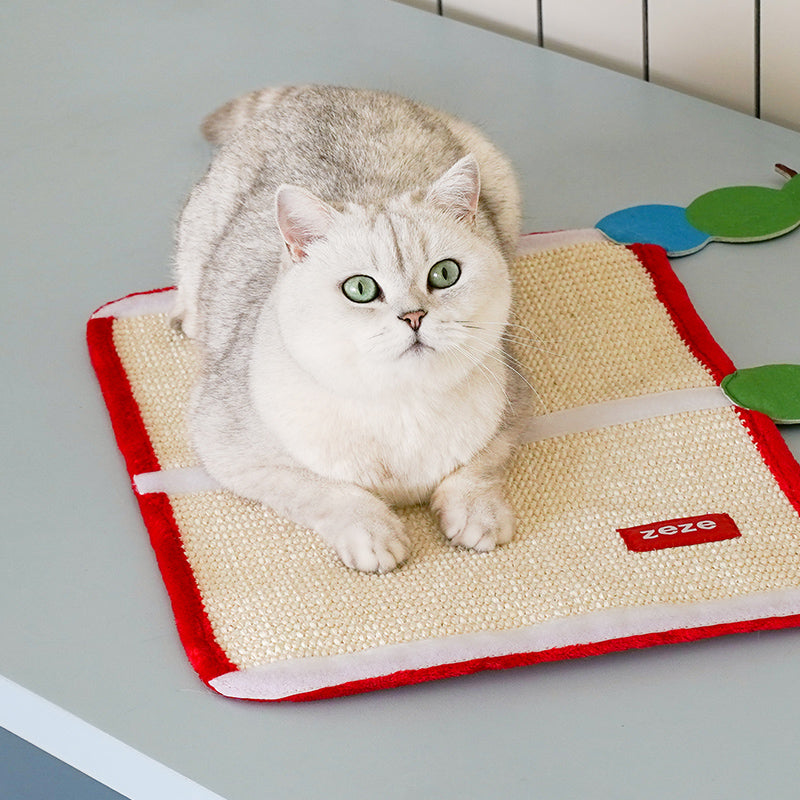 zeze Tapis anti-rayures pour table et chaise à motif de chenille