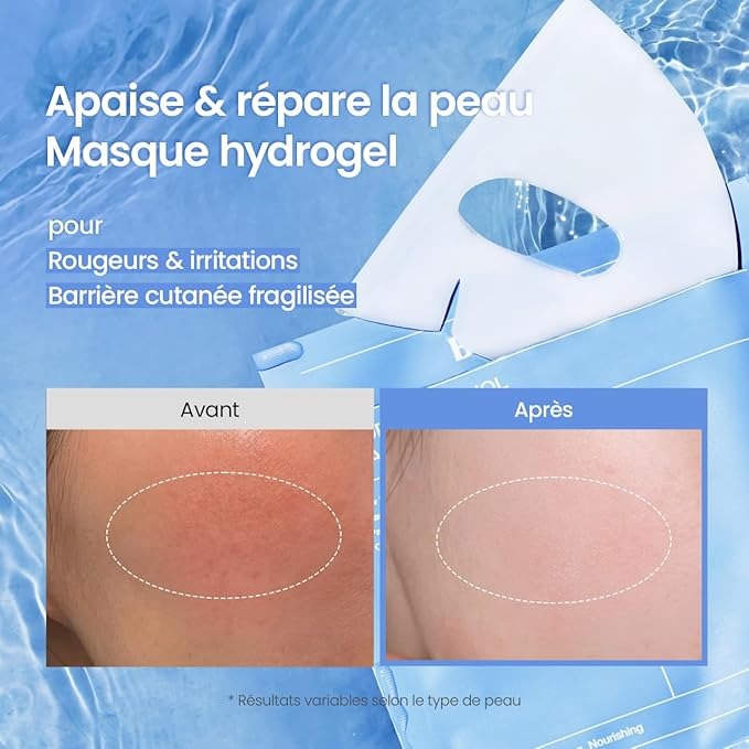Biodance Hydro Cera-nol Real Deep Mask Lot de 4 masques apaisants et renforçants