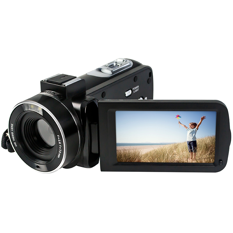 AgfaPhoto Realimove CC2700 Caméscope numérique haute définition 2,7K - Noir