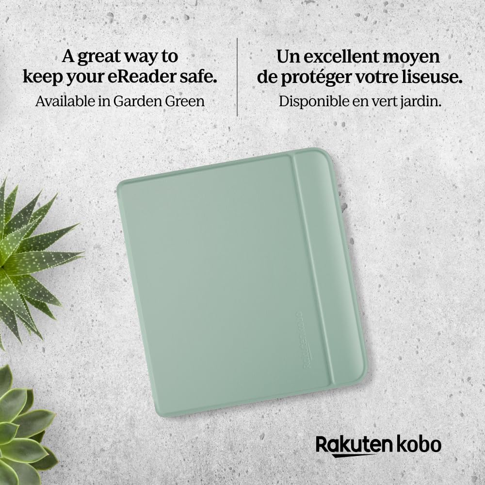 Kobo SleepCover Étui basique pour Kobo Libra Colour - Vert jardin