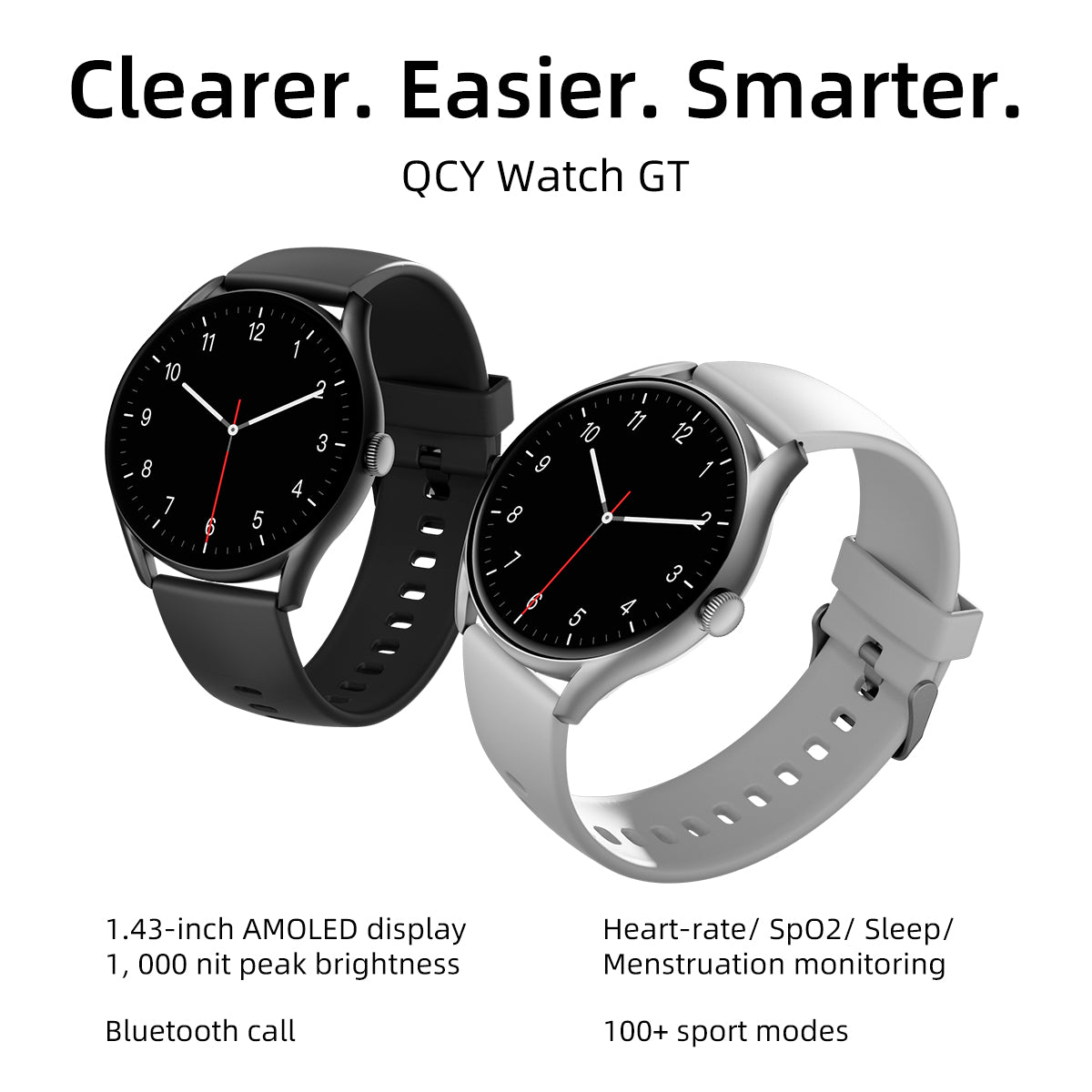 QCY montre GT - noir