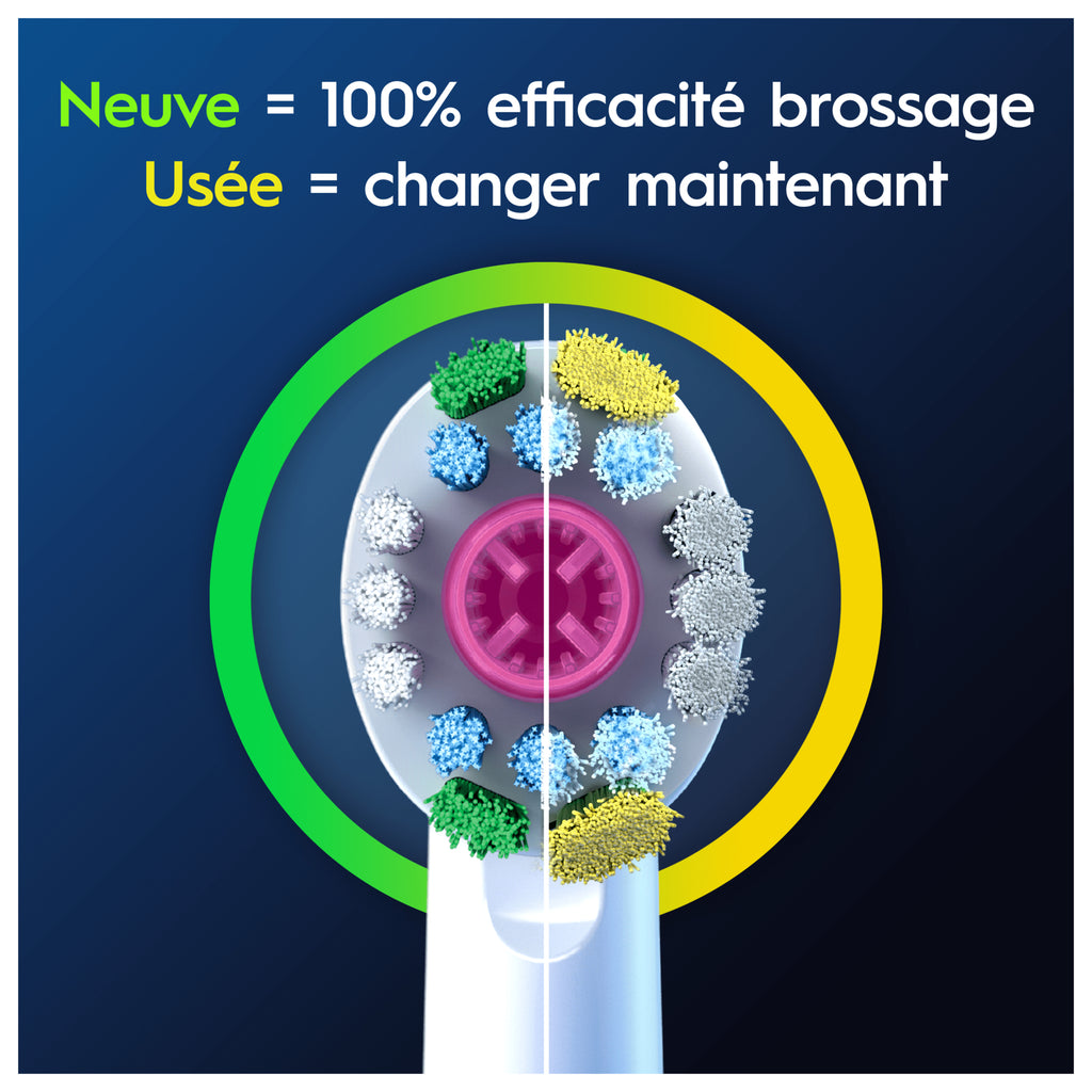Oral-B Brossettes 3D White x3