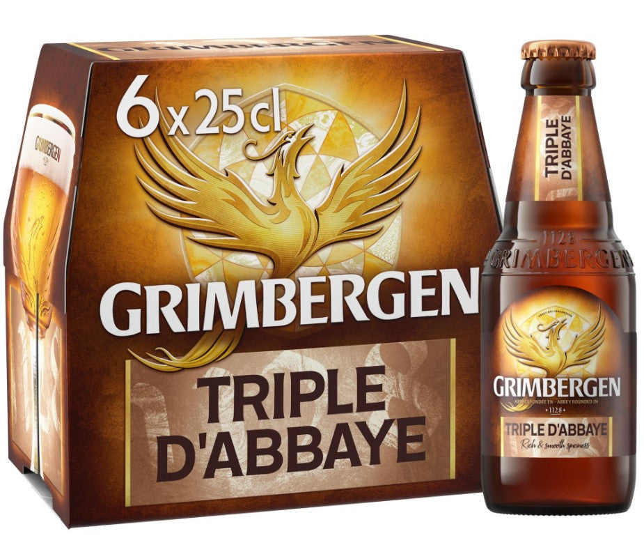 GRIMBERGEN Bière d 'abbaye Triple 8,0° 6x25cl