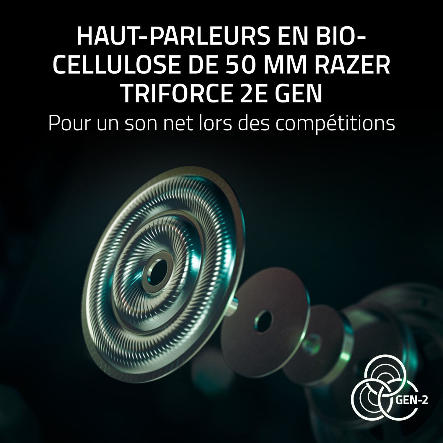 Razer BlackShark V3 Pro Casque Gaming sans fil - Xbox - Noir