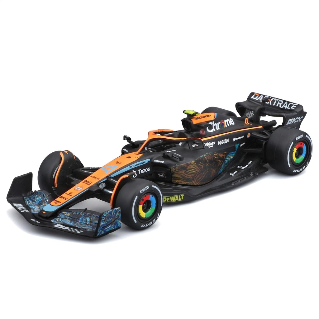 MCLAREN RACING Échelle 1/43 Formule 1 Pack de 7 Véhicules avec Présentoir