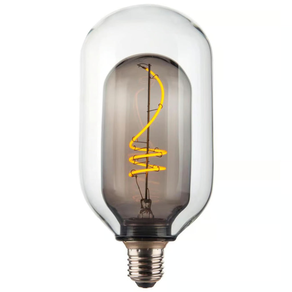 Ampoule DECO - E27 T95 BSF Dimmable, verre fumé - blanc chaud 1800K 100 W. - Nordlux