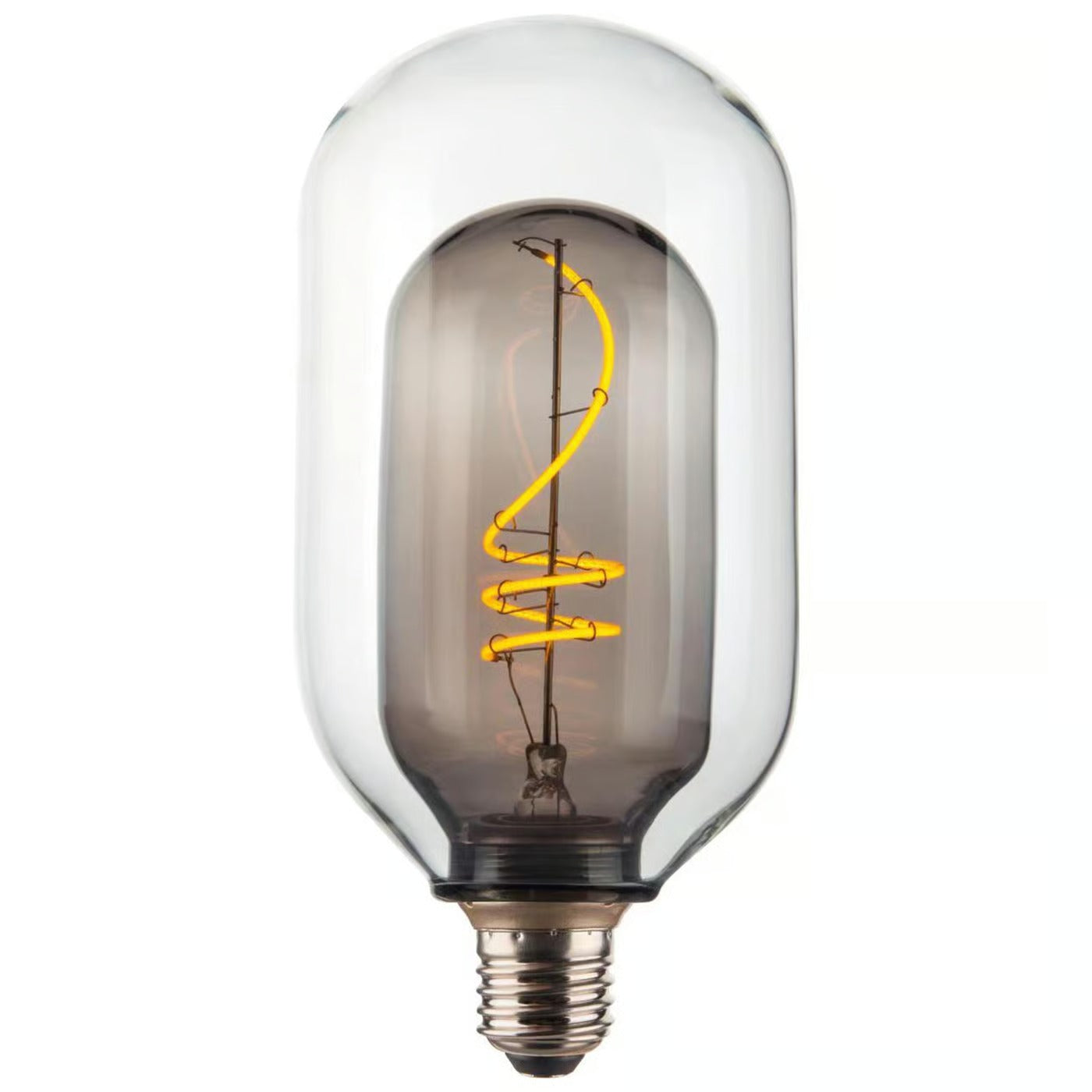 Ampoule DECO - E27 T95 BSF Dimmable, verre fumé - blanc chaud 1800K 100 W. - Nordlux