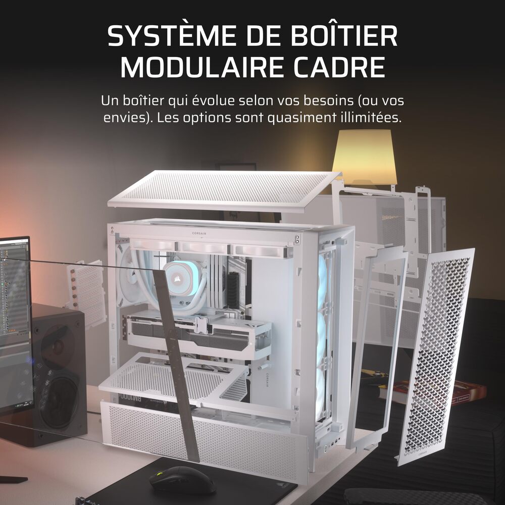 FRAME 4000D RS ARGB Mid-Tower, White
