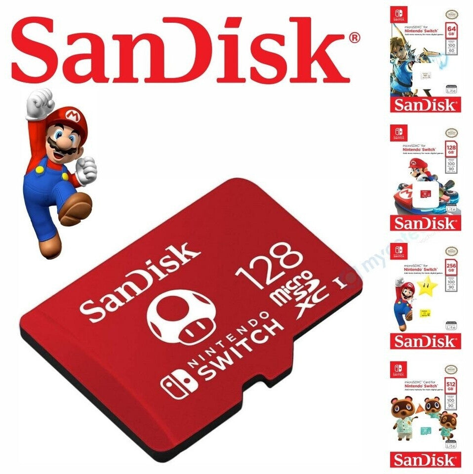SanDisk Carte microSDXC pour Nintendo Switch - 512 Go