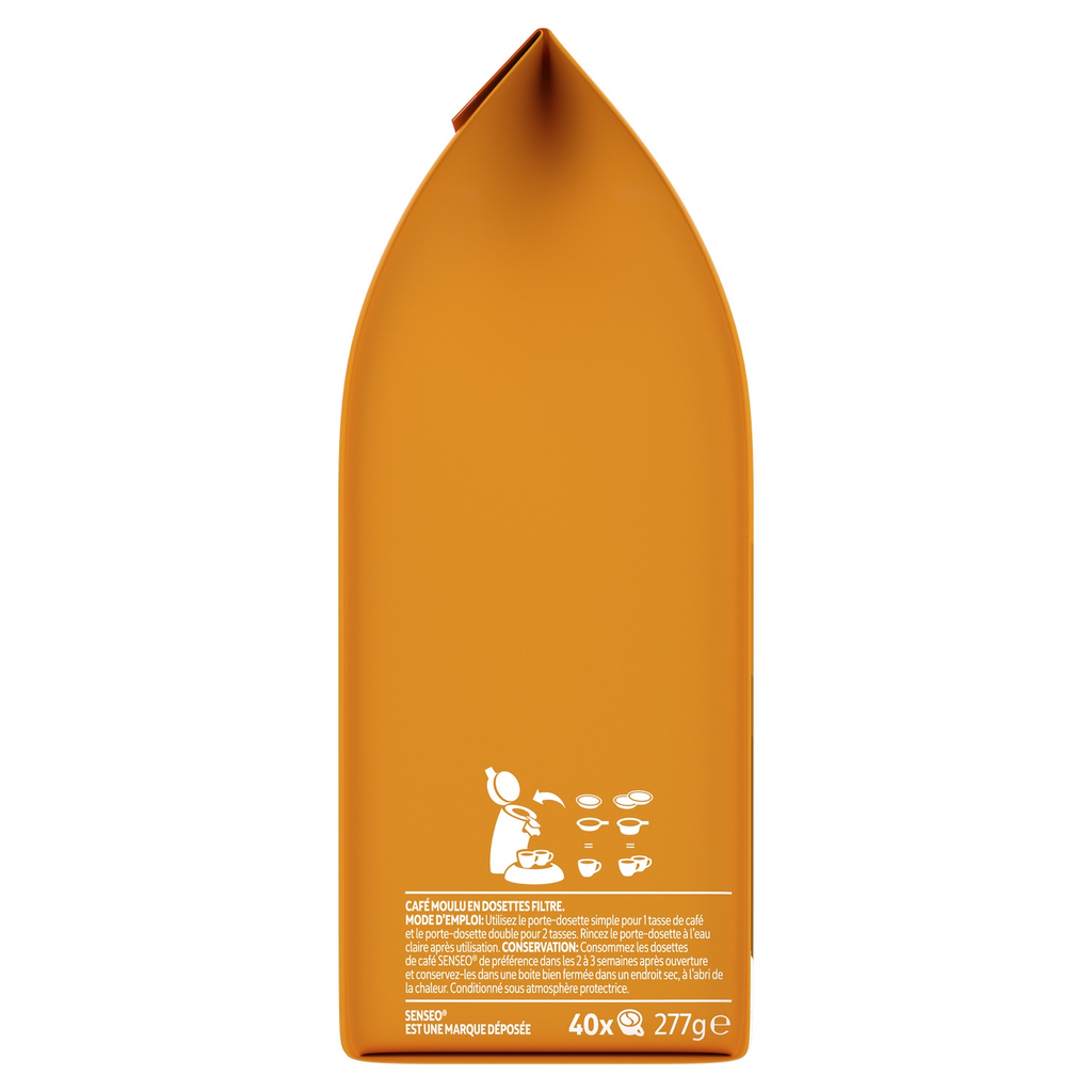 Senseo Dosettes de Café Doux 40 unités (277 g)