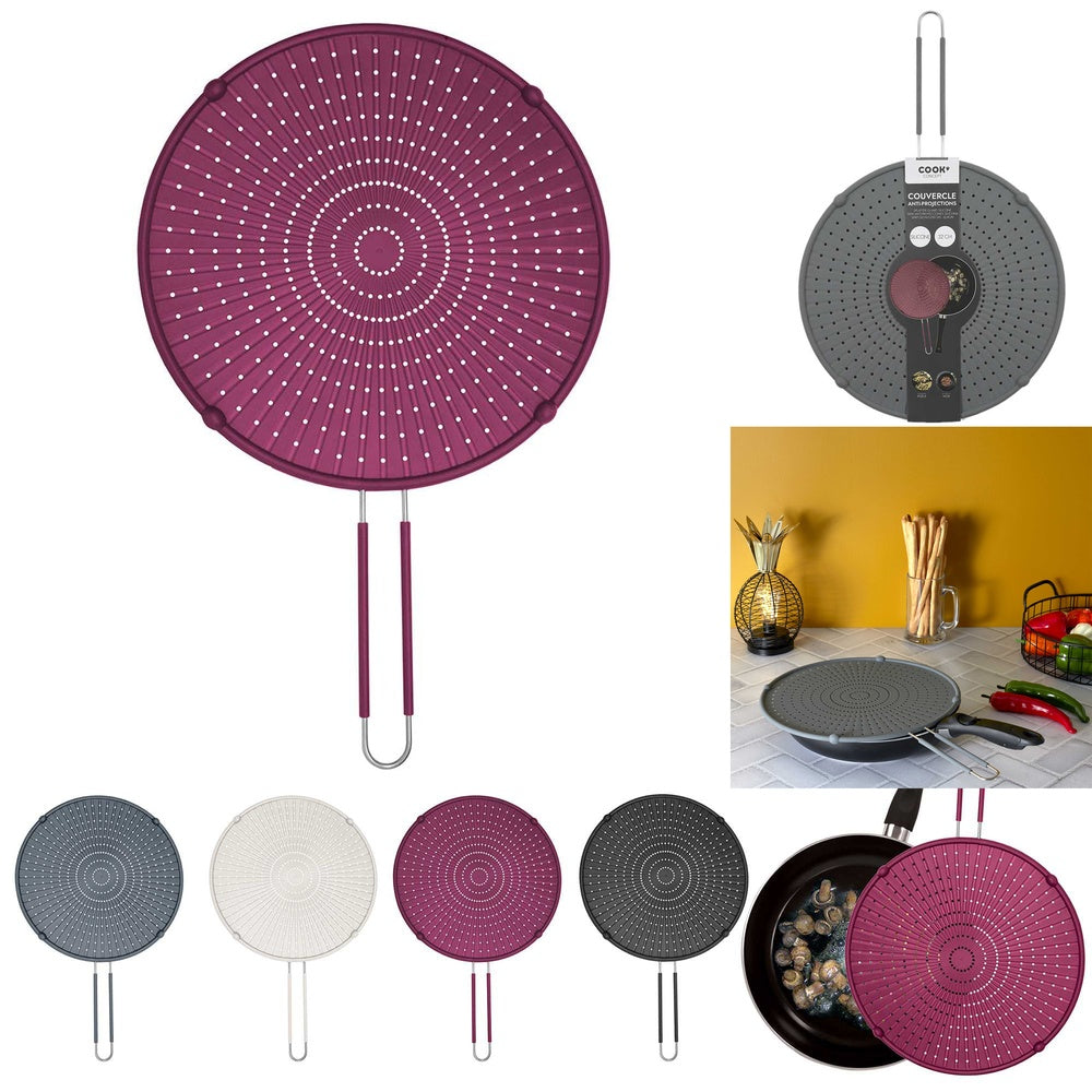 COOK CONCEPT Couvercle anti-projections en silicone - 32 cm