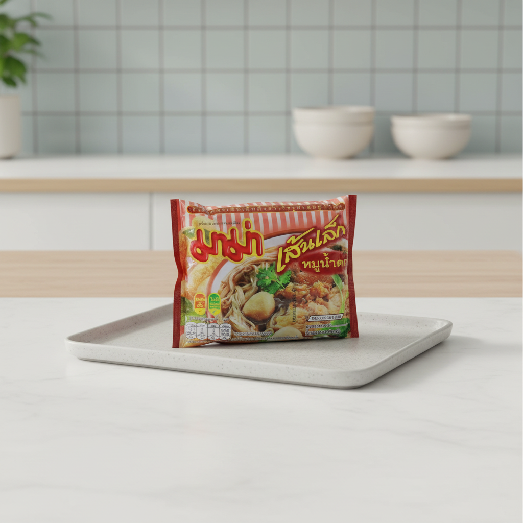 MAMA Nouilles de riz instantanées Moo Nam Tok 55 g