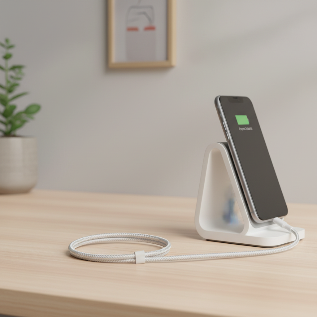 Belkin BoostCharge câble à gaine tressée USB-C vers USB-C - 15 cm - blanc