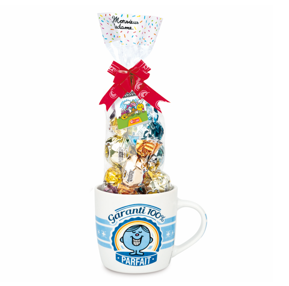 FIZZY Mug Monsieur Madame avec chocolats - 100 g
