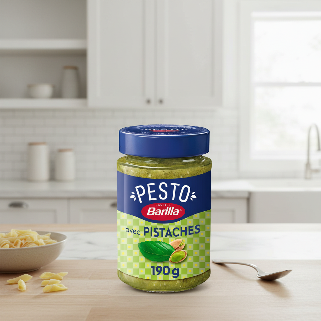 Barilla Pesto pistache et basilic - 190 g
