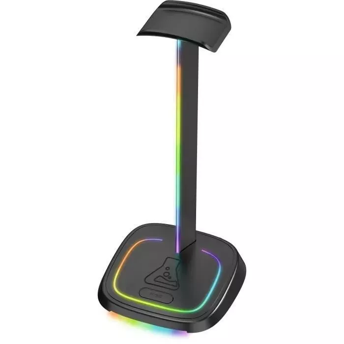 THE G-LAB K-Stand RGB Neon Support de Casque Gaming avec RGB - Noir