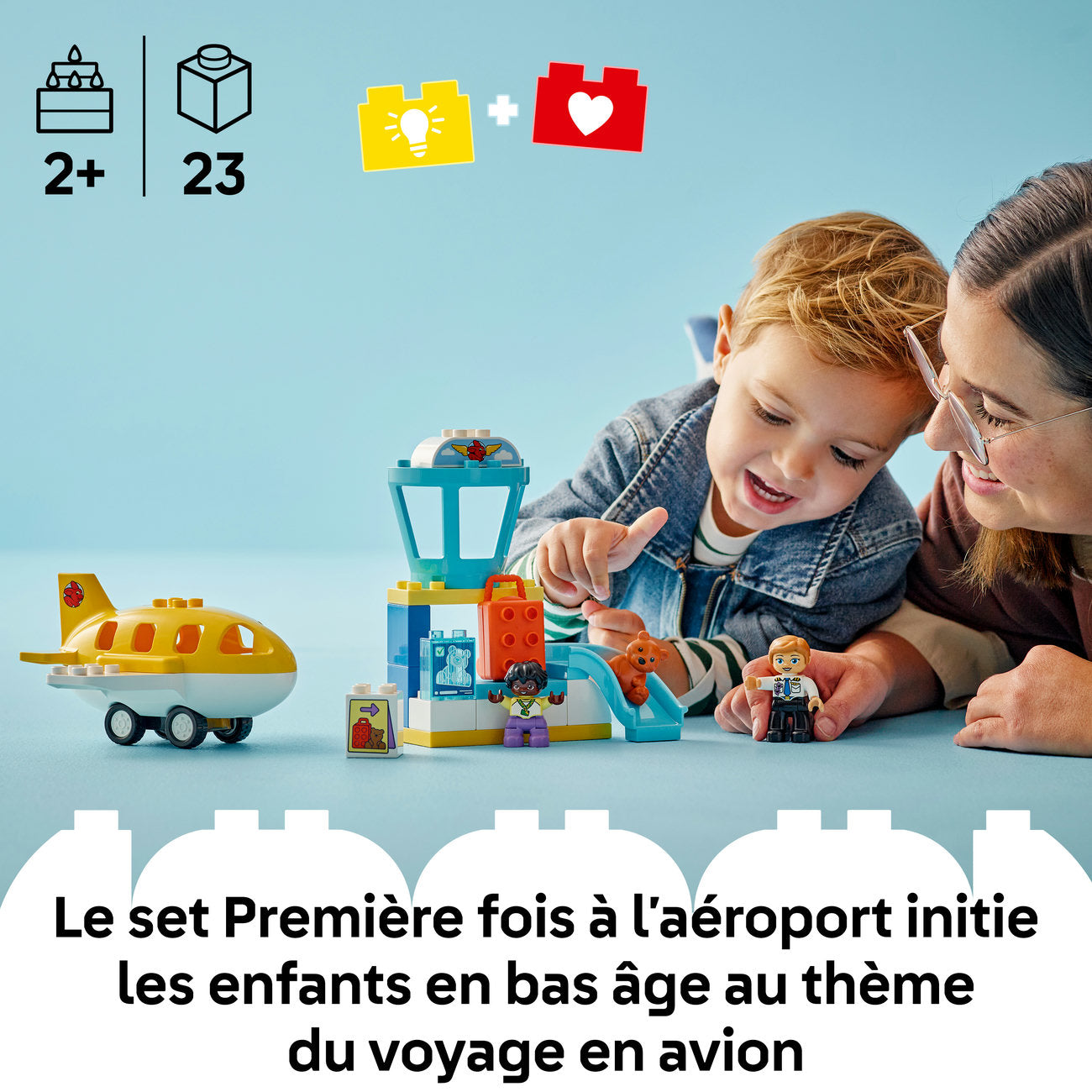 LEGO DUPLO 10443 Première fois à l’aéroport