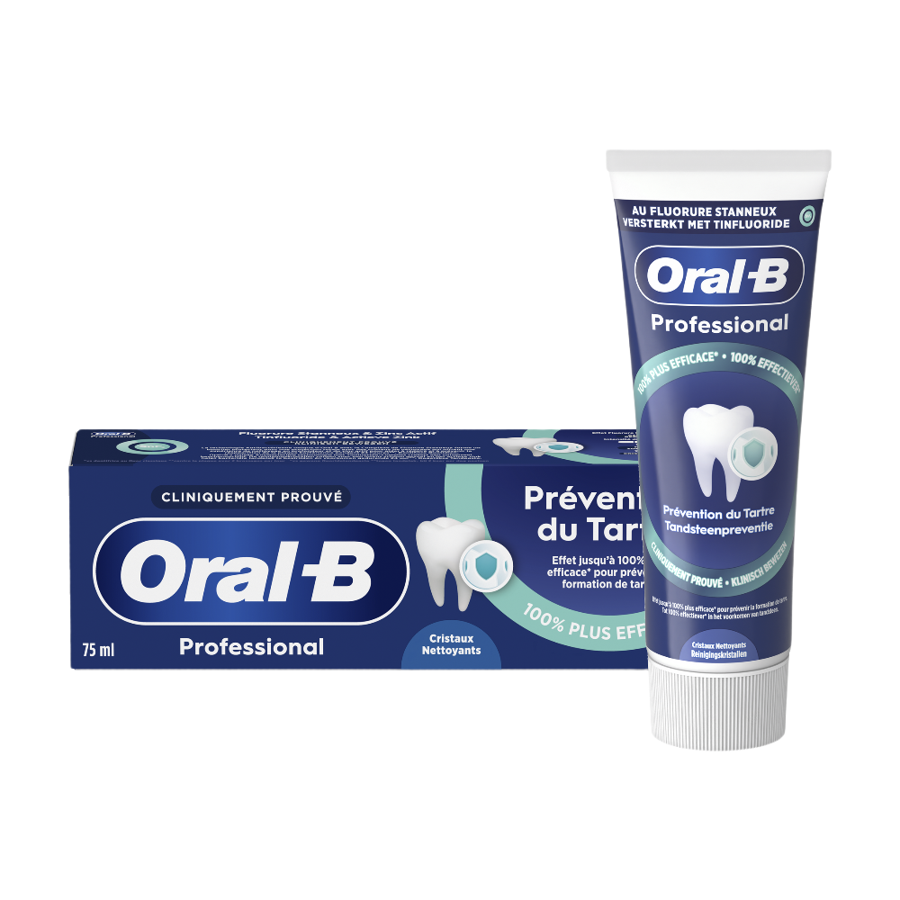 ORAL-B Professional Dentifrice Prévention Tartre - 75 ml