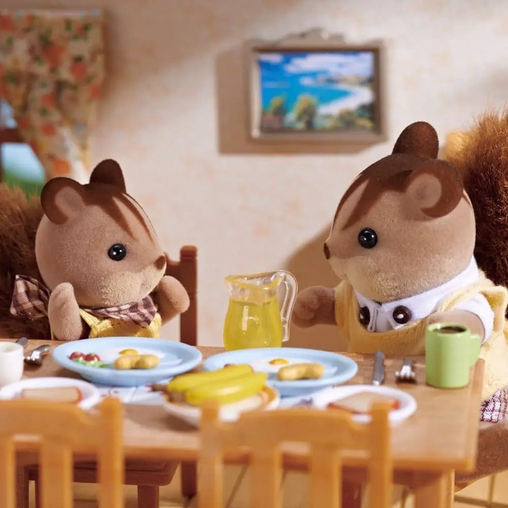 Sylvanian Families La famille Écureuil Roux