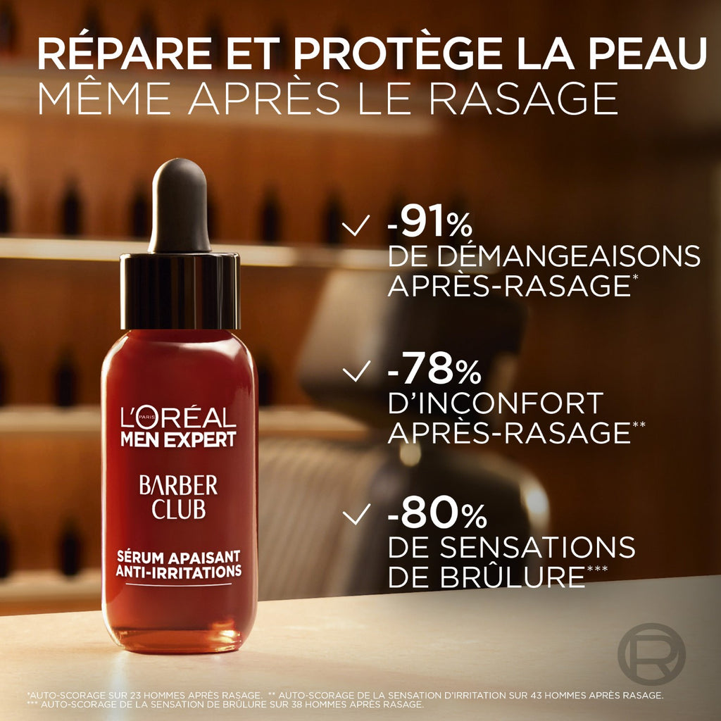 L'Oréal Paris Men Expert Barber Club Sérum Visage Apaisant Anti-Irritations 30ml