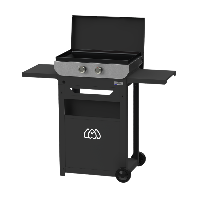 Le Marquier Plancha ORIGINAL électrique 260 Édition Duo - Caisse et couvercle inclus