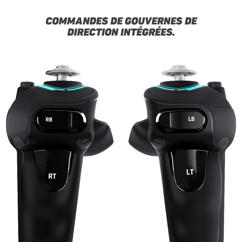 Turtle Beach VelocityOne Flight Système de contrôle universel Filaire - Rotation manche 180° & Manette des gaz modulaire & Affichage de gestion de vol - Xbox Series X|S, Windows 10/11 - Noir