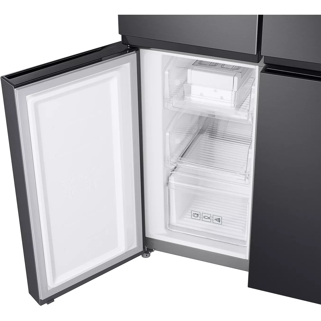 SAMSUNG Réfrigérateur Américain RF48A401EB4 488 L Classe E Noir