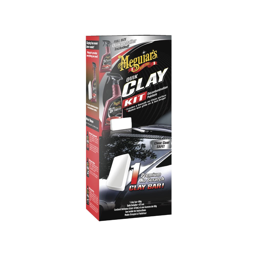 Meguiar's® Quik Clay Detailing System Kit G1116EU, 1 Kit/Pack, 6 Kits/CV