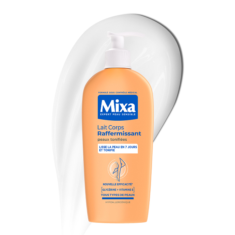 Mixa Lotion Corporelle Hydratante Raffermissante, 250 ml