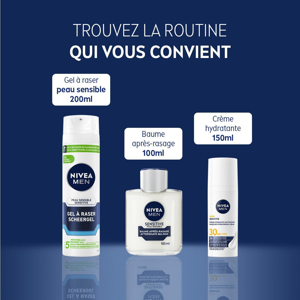 NIVEA MEN Sensitive Visage Crème SPF30 50ml