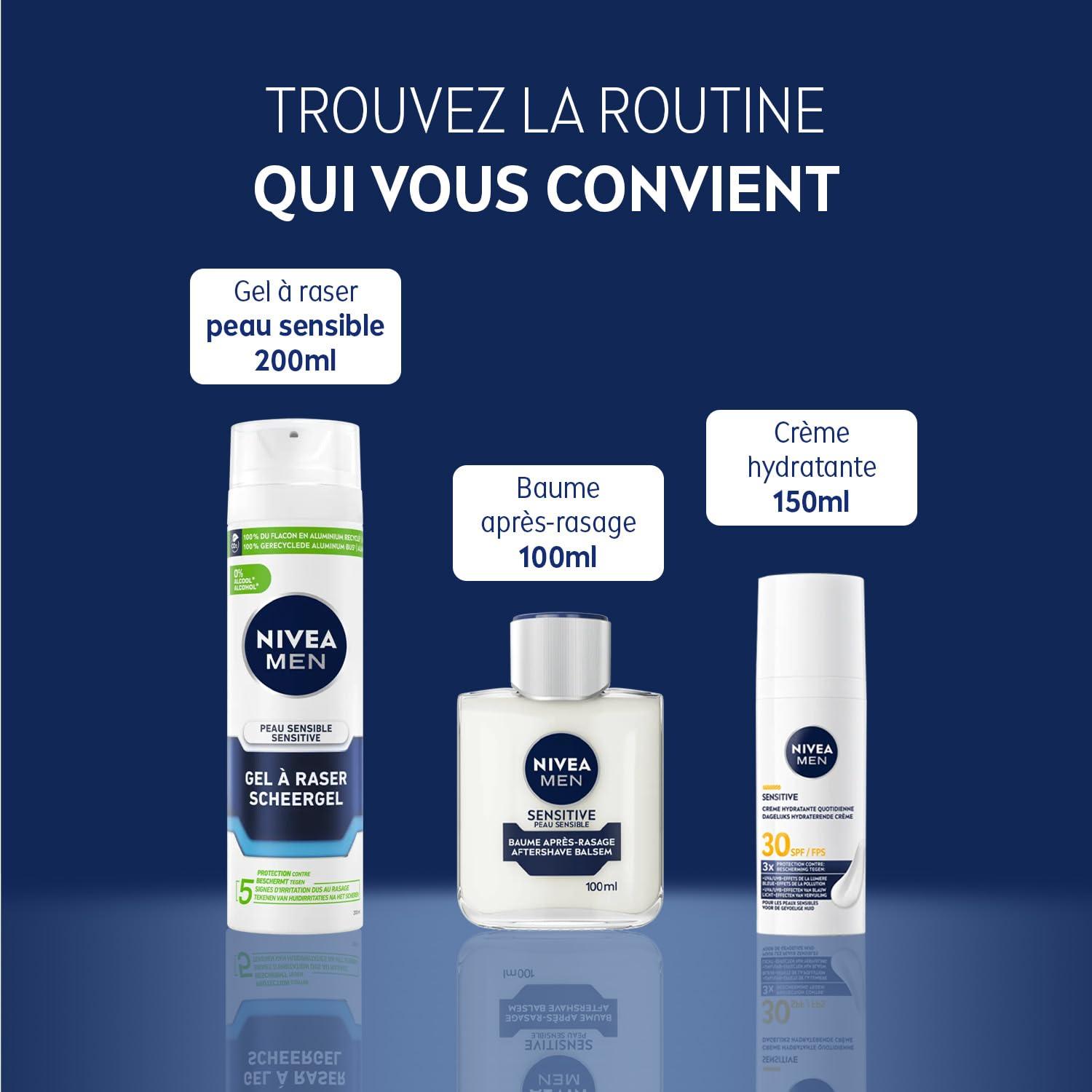 NIVEA MEN Sensitive Visage Crème SPF30 50ml